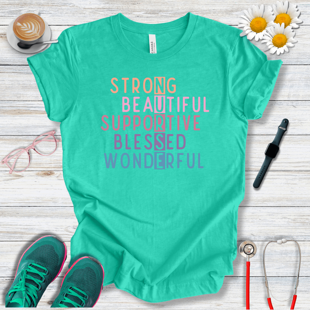 Nurse Acrostic (Middle) T-Shirt