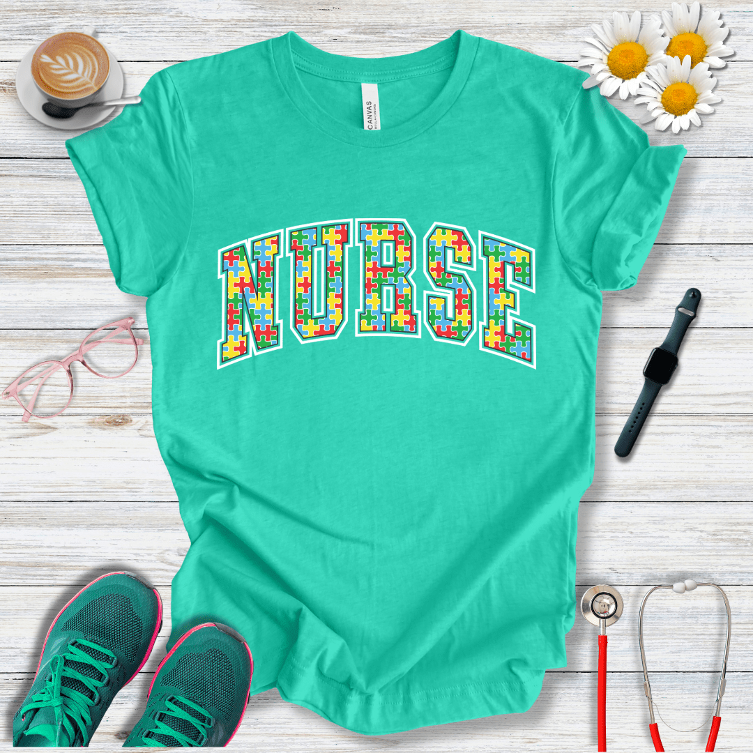 Nurse Autism Support T-Shirt
