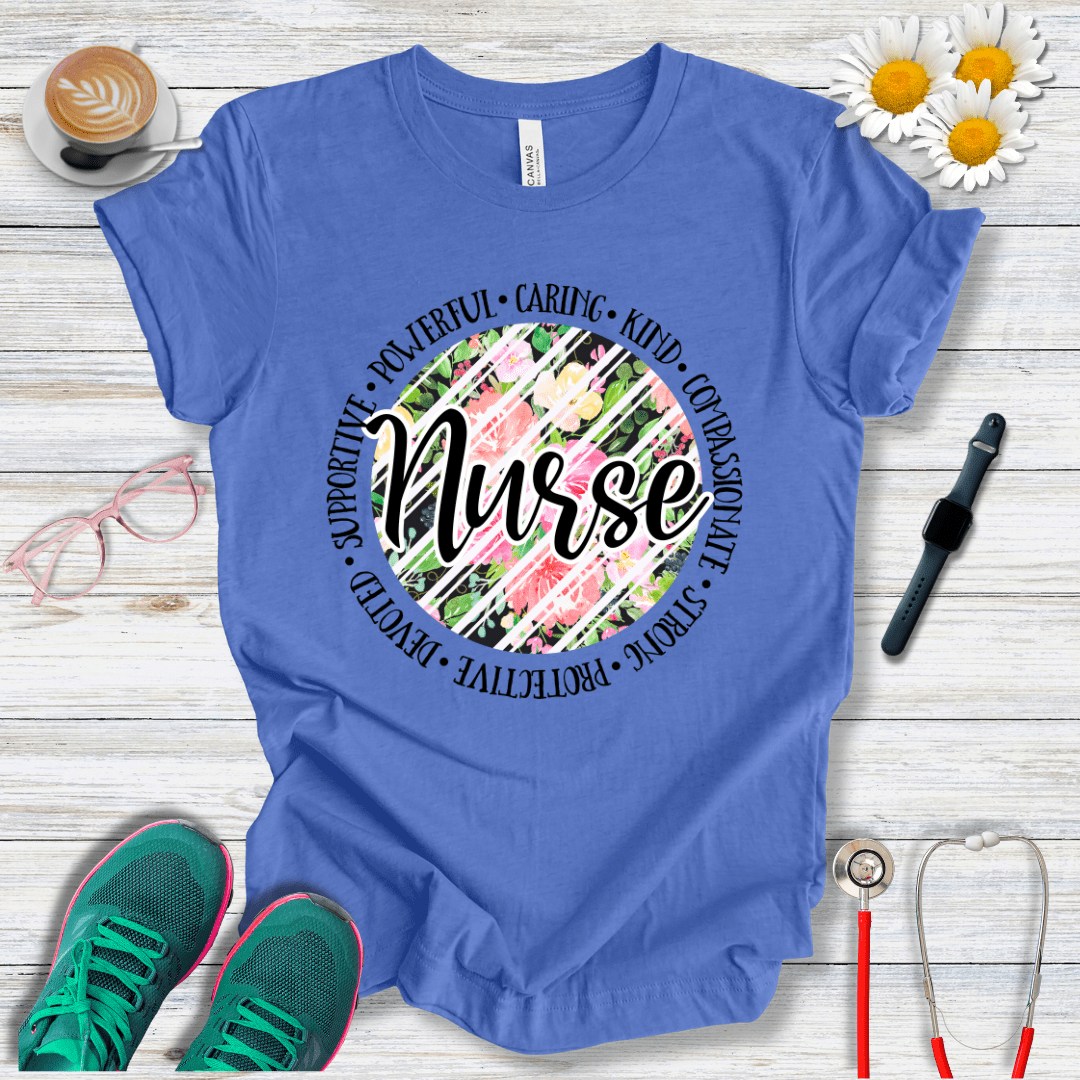 Nurse Circle Description  T-Shirt