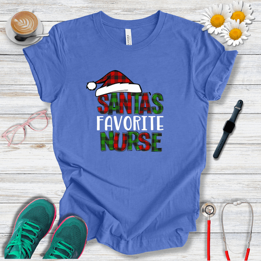 Santa's Favorite Nurse T-Shirt