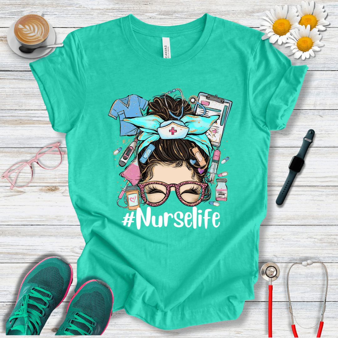 Nurse Life, Pin-Up Style T-Shirt