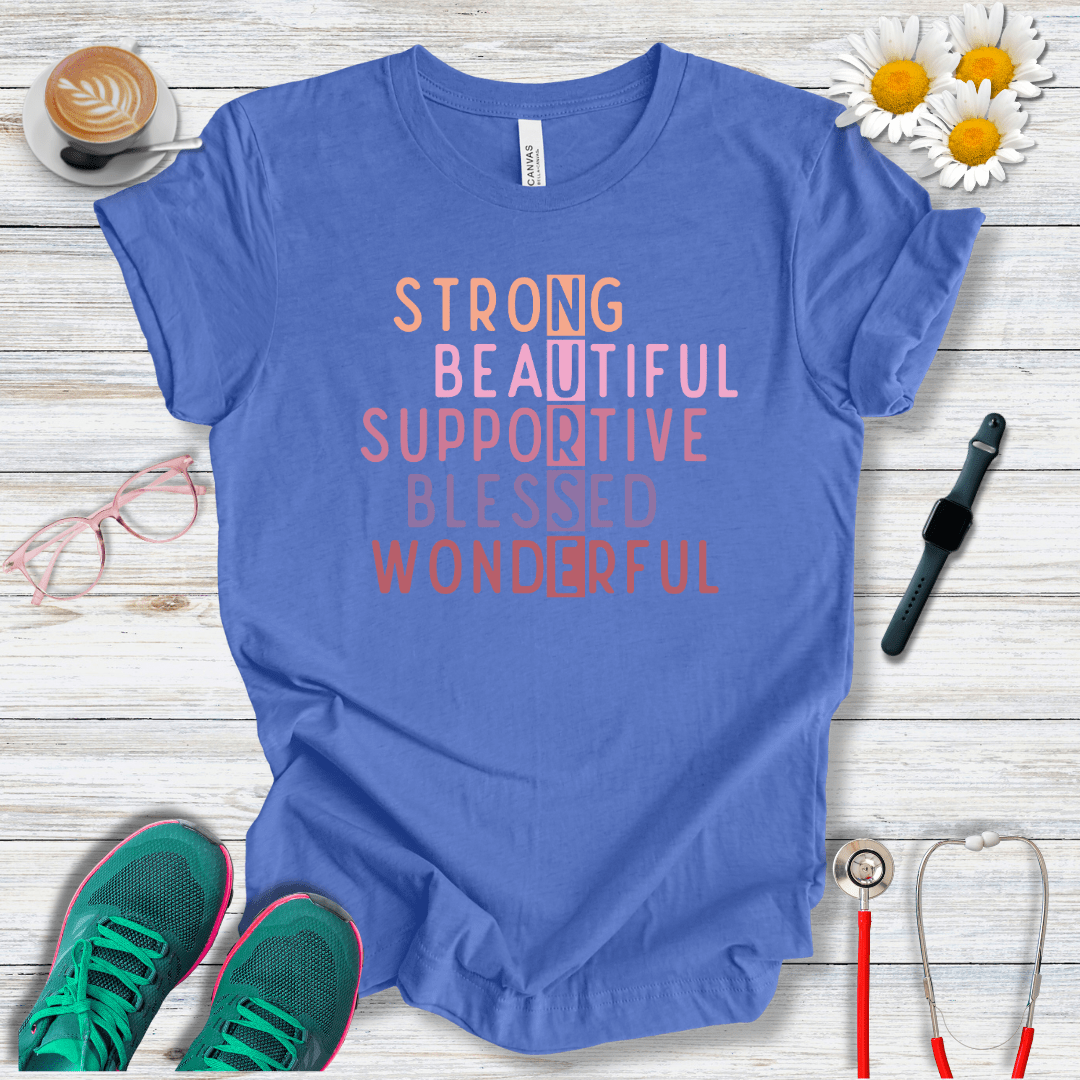Nurse Acrostic (Middle) T-Shirt
