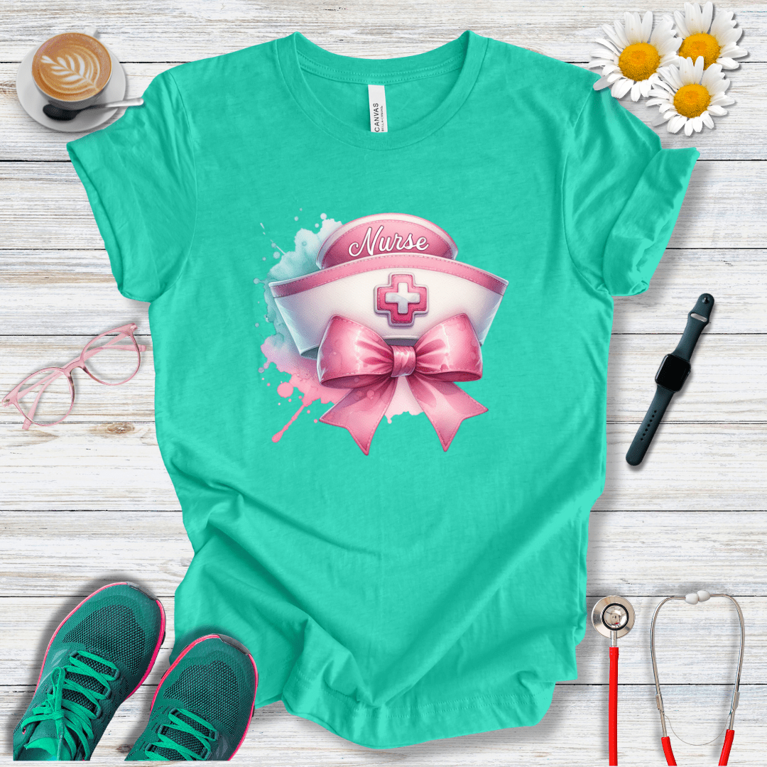 Coquette Nurse Hat T-Shirt