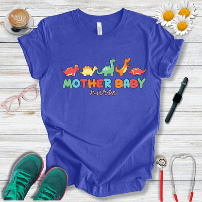 Mother Baby Nurse, Dino T-Shirt