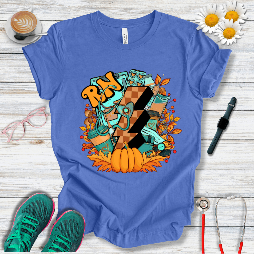 Fall Season Nurse  T-Shirt