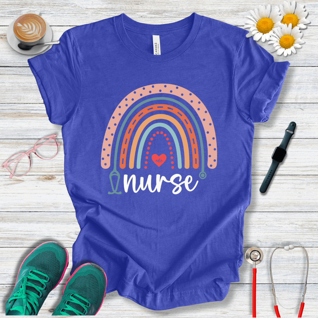 Rainbow Nurse T-Shirt