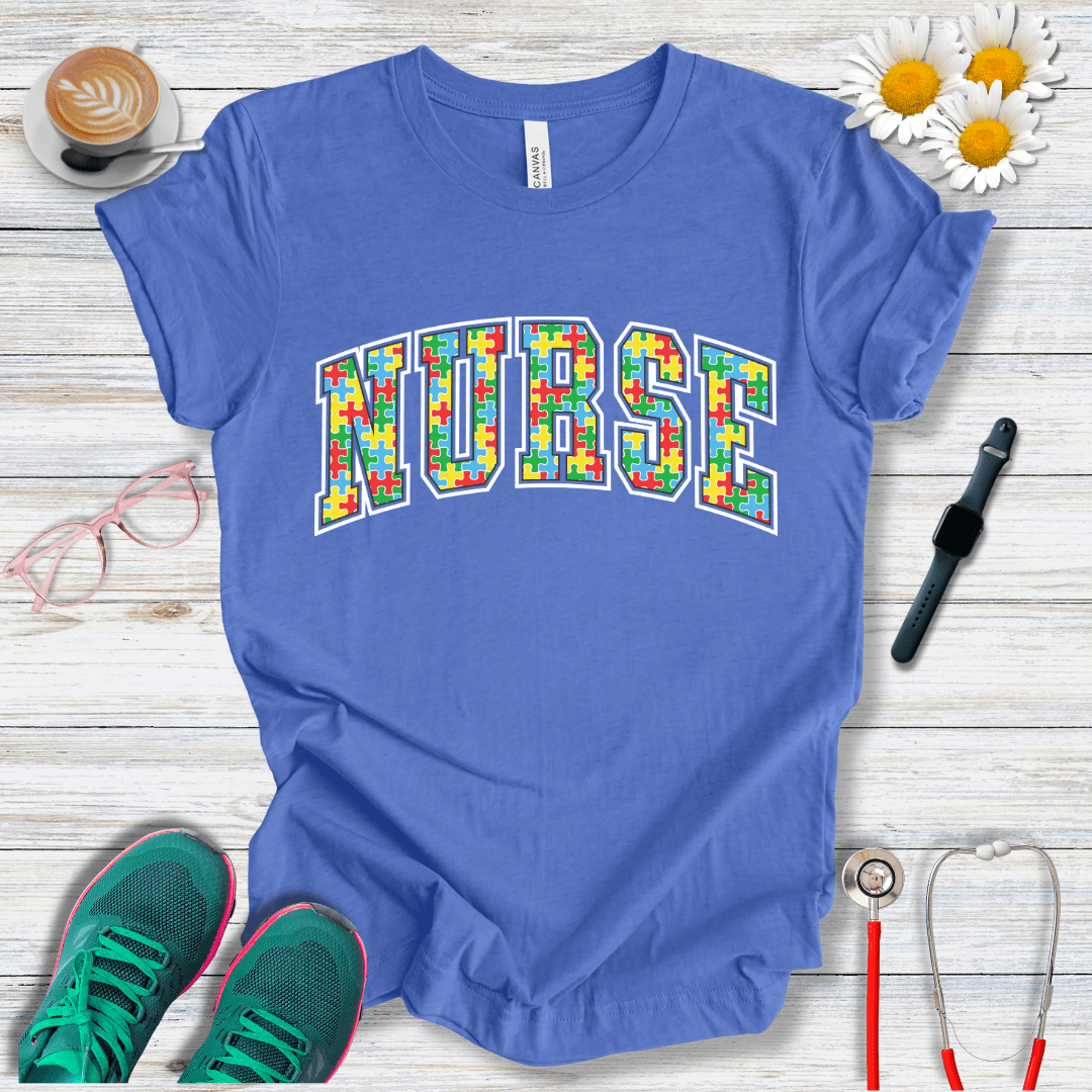 Nurse Autism Support T-Shirt