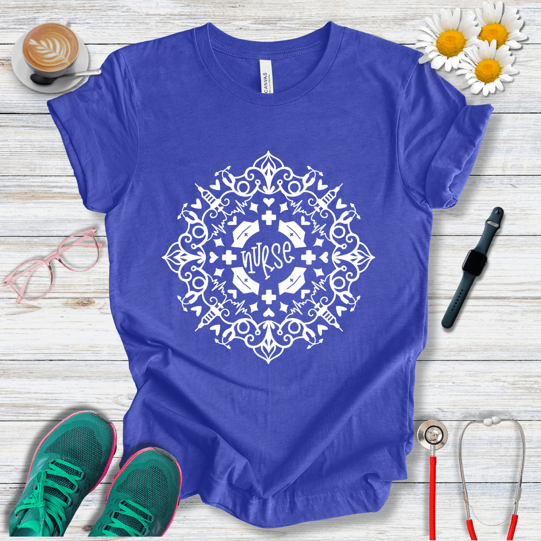 Mandala Nurse T-Shirt
