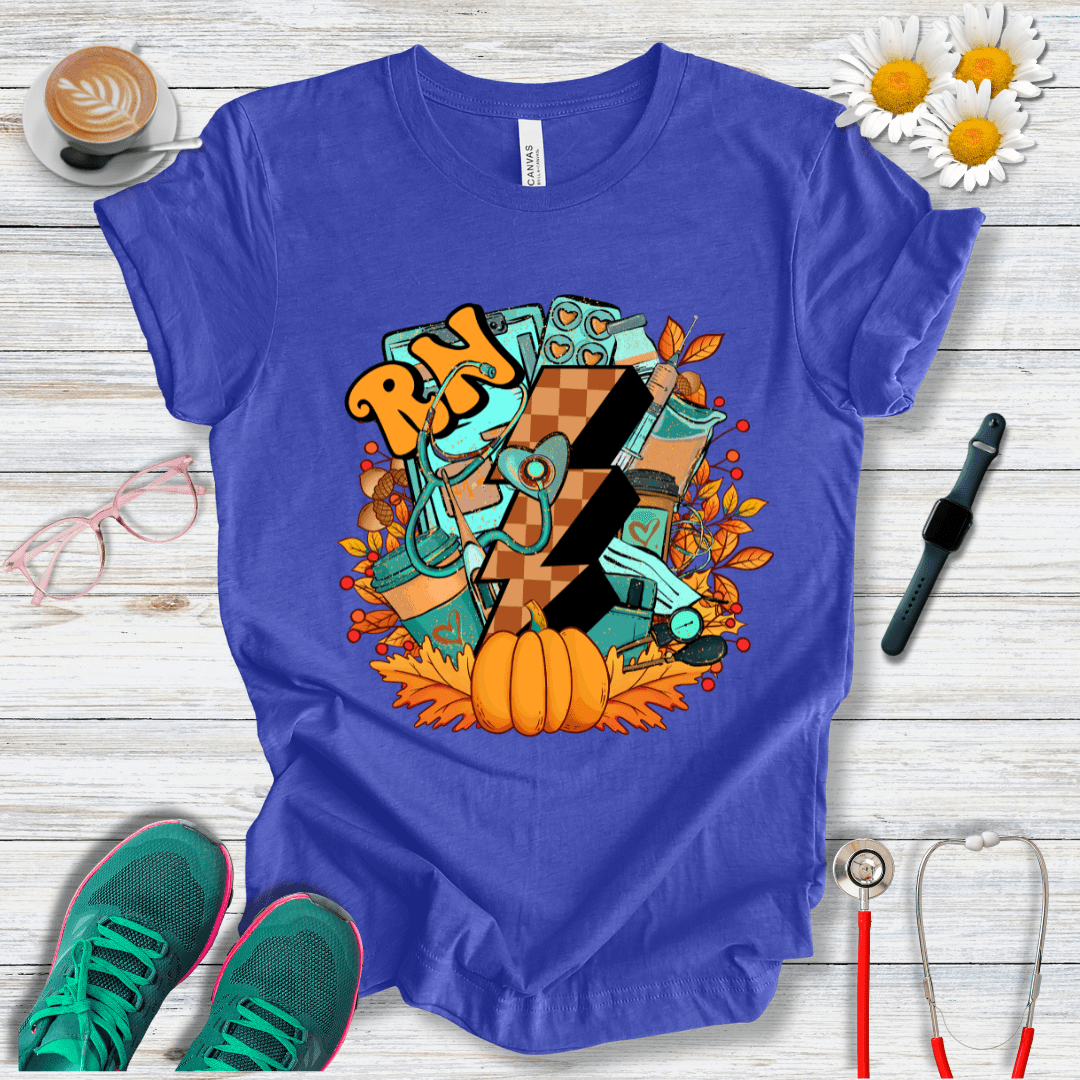 Fall Season Nurse  T-Shirt
