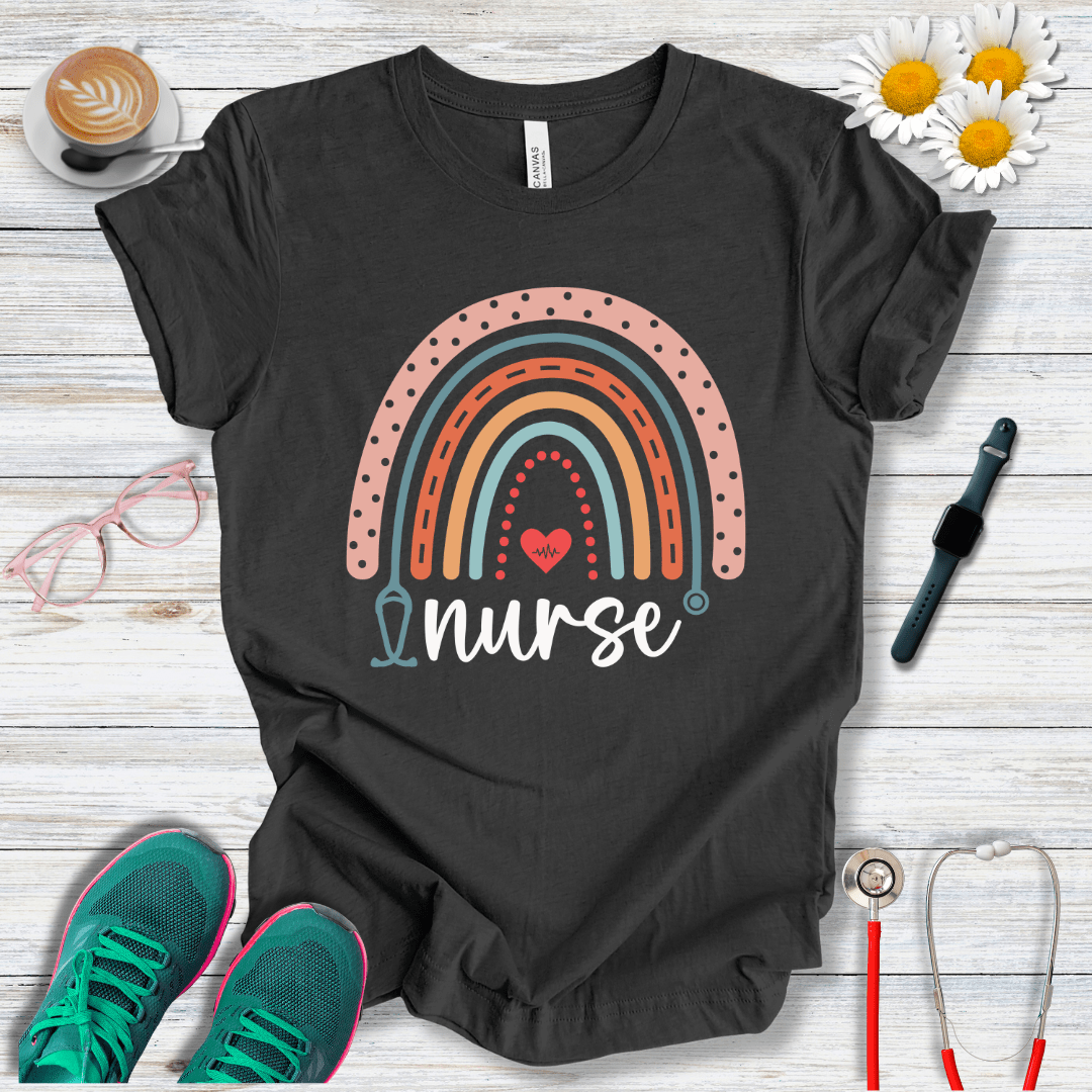 Rainbow Nurse T-Shirt