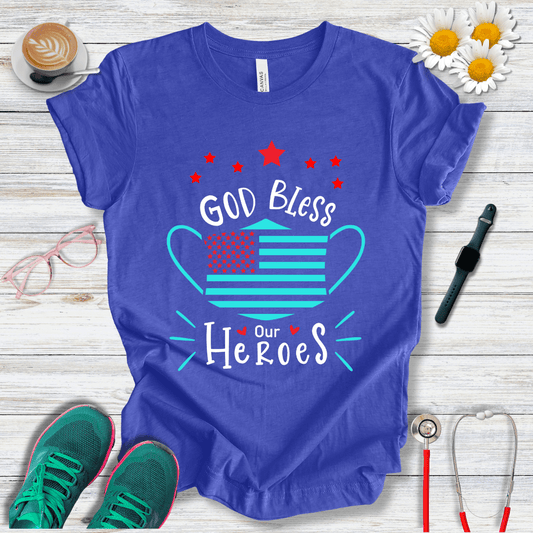 God Bless Our Heroes T-Shirt