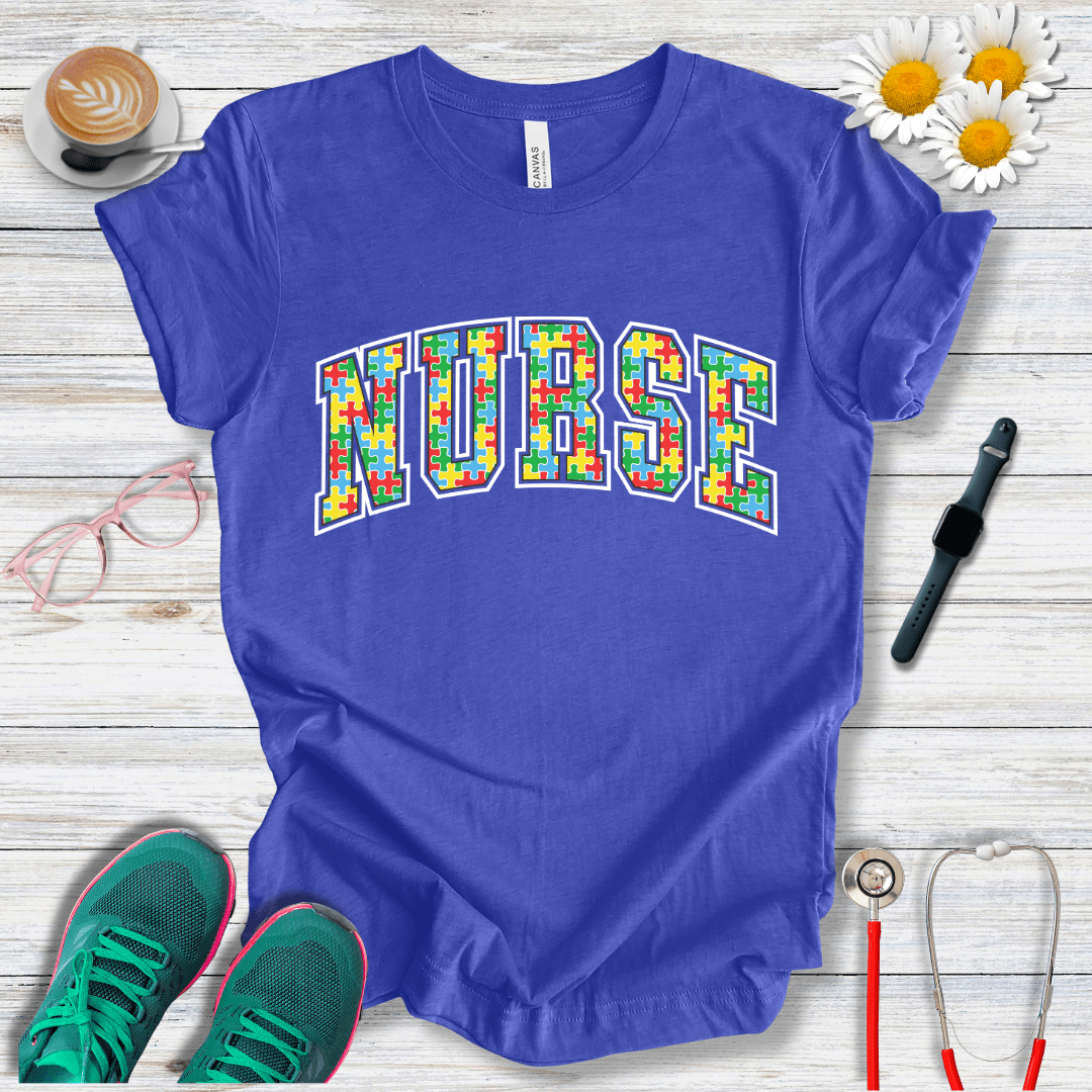 Nurse Autism Support T-Shirt