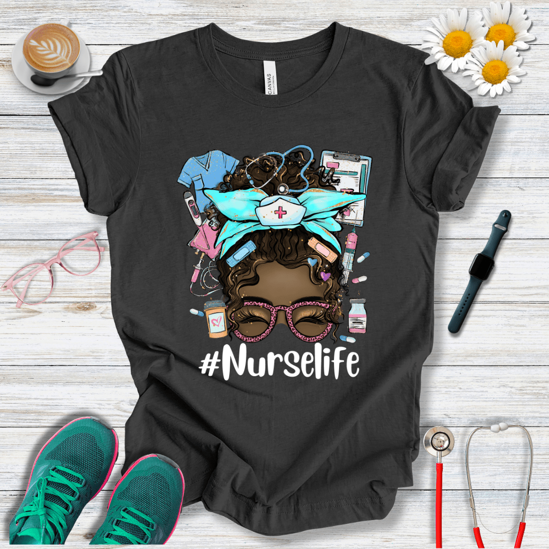 Nurse Life Pin-Up Style 2 T-Shirt