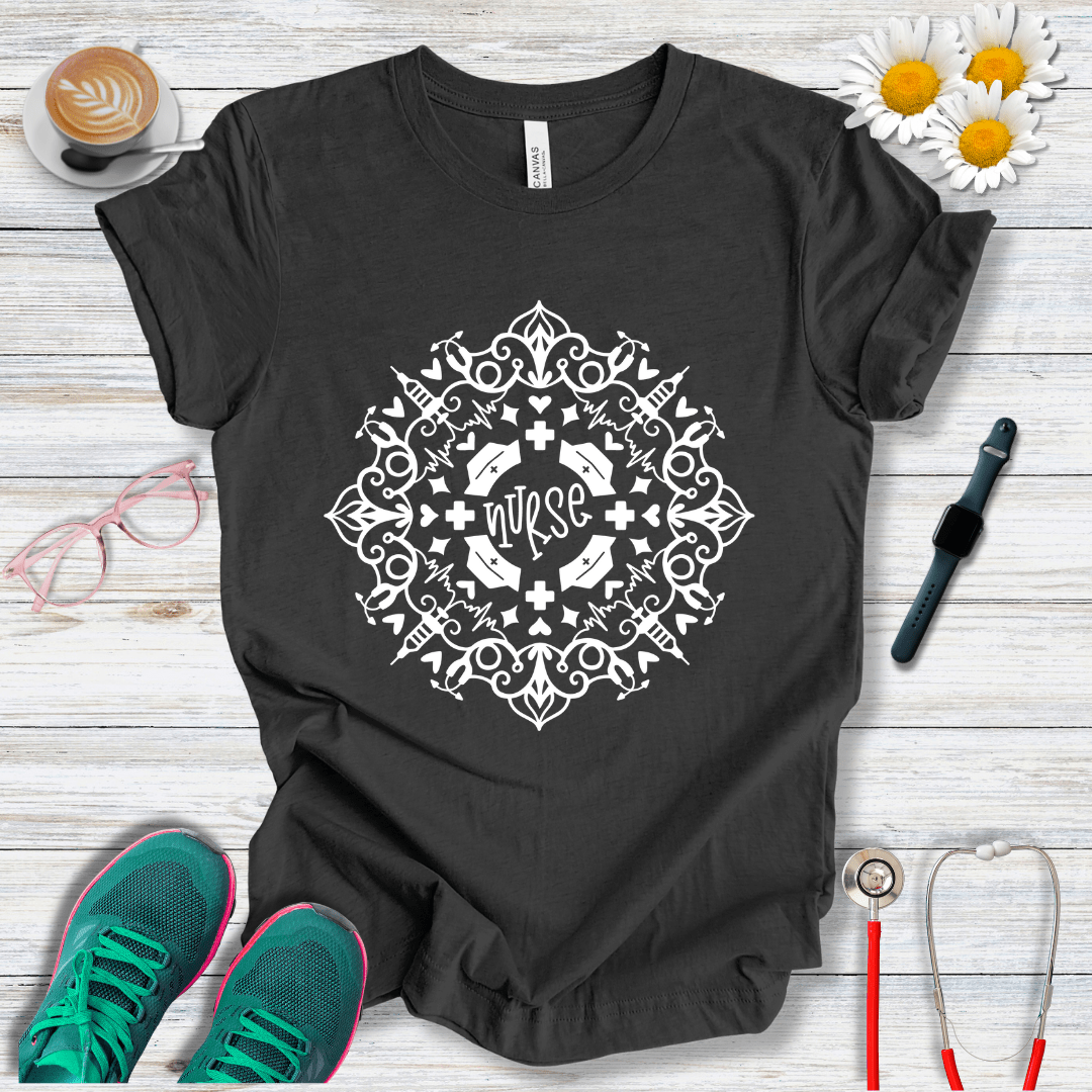 Mandala Nurse T-Shirt