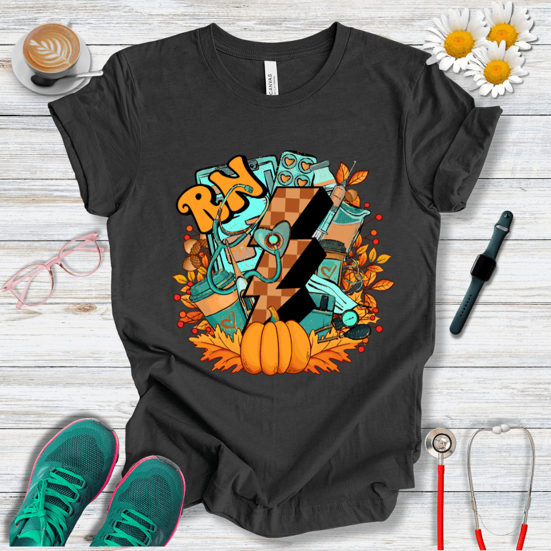 Fall Season Nurse  T-Shirt