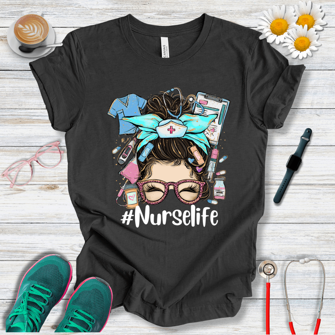 Nurse Life, Pin-Up Style T-Shirt