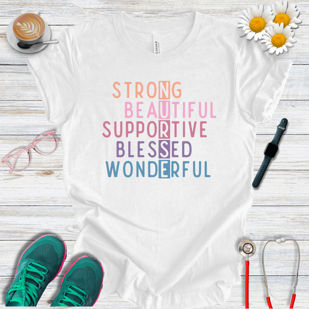 Nurse Acrostic (Middle) T-Shirt